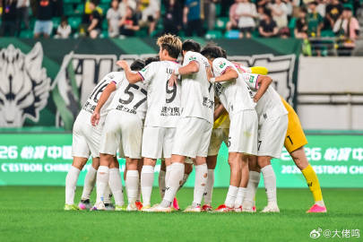 贵州贵阳竞技主场2-0完胜广州蒲公英 冯轶梵头槌刘宇杰单刀