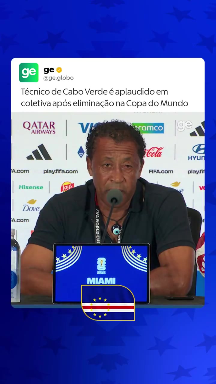 佛得角黑马之旅终结 主帅布比斯塔赛后发布会获掌声