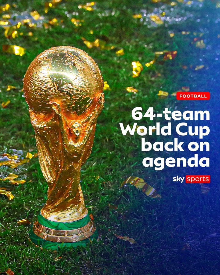 世界杯扩军64队计划曝获FIFA文件证实 中国印度仍难搭车