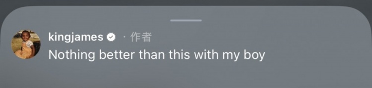 詹姆斯晒与布朗尼打高尔夫视频 直言没什么比这更好