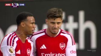 三连胜!阿森纳2-1逆转切尔西 罗杰斯闪击哈弗茨破门厄德高制胜 三连胜!阿森纳2-1逆转切尔西 罗杰斯闪击哈弗茨破门厄德高制胜
