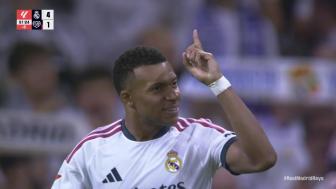 [进球视频]顶级射术！居莱尔直塞，姆巴佩不停球劲射远端立柱入网！